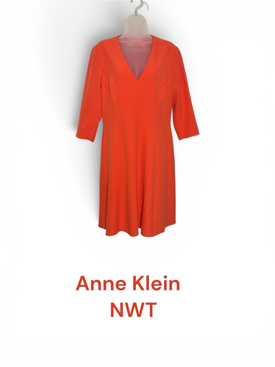 Anne Klein Dresses & Skirts - NWT ANNE KLEIN BEAUTIFUL  V-Neck 3/4 Sleeve  Dress SIZE: 12    #CL